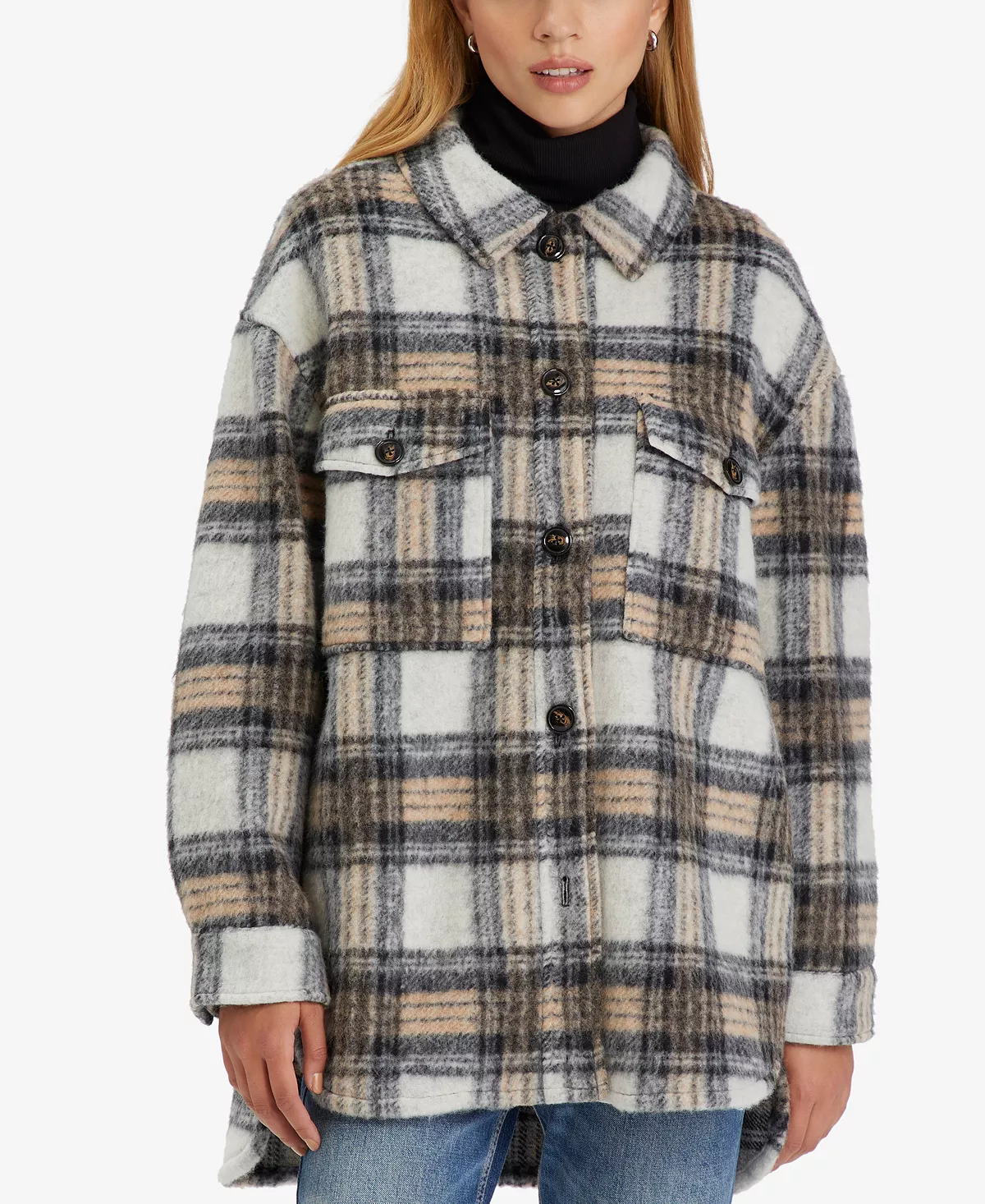 Sanctuary Plaid Town Jacket 1 Sanctuary Plaid Town Jacket