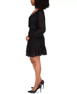 Michael Kors Ruffled Faux-Wrap Dress, Regular & Petite -Anne Klein Sales Store 19906300 fpx