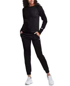 Champion Women's Powerblend Boyfriend Crewneck Top -Anne Klein Sales Store 20132703 fpx