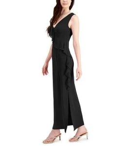 Connected Ascading Ruffle Maxi Dress 10 Connected Ascading Ruffle Maxi Dress -Anne Klein Sales Store 20186537 fpx