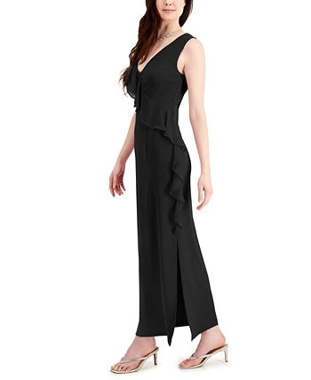 Connected Ascading Ruffle Maxi Dress 3 Connected Ascading Ruffle Maxi Dress - Image 3