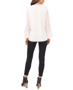 Vince Camuto Lip-Dot Bell-Sleeve Top 8 Vince Camuto Lip-Dot Bell-Sleeve Top -Anne Klein Sales Store 20195355 fpx