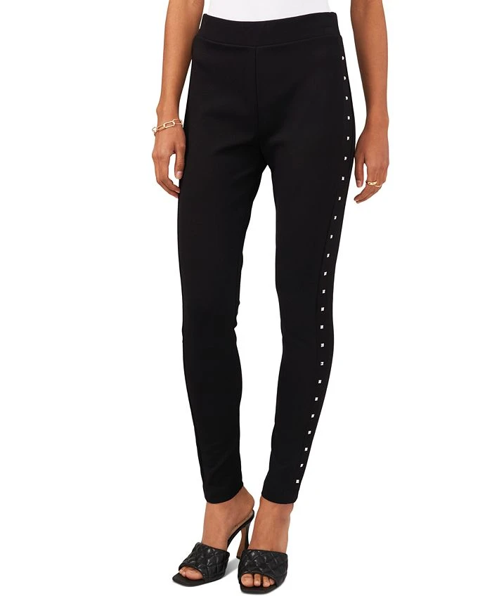Vince Camuto Studded High-Rise Leggings 1 Vince Camuto Studded High-Rise Leggings