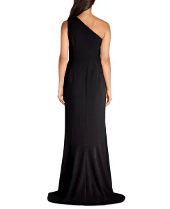 Adrianna Papell One-Shoulder Beaded Ruffled Gown -Anne Klein Sales Store 20233065 fpx
