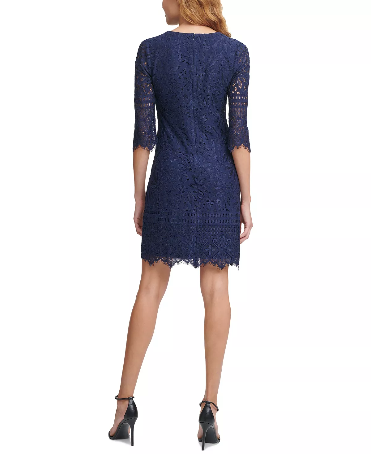 Kensie Lace Sheath Dress 6 Kensie Lace Sheath Dress - Image 6