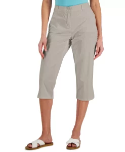 Karen Scott Women's Comfort-Waist Capri Pants, Created For Macy's
