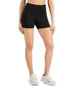 ID Ideology Petite 4 Compression Shorts, Created For Macy's