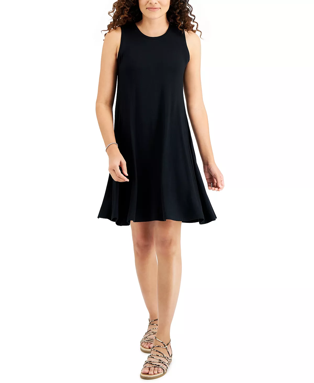 Style & Co Women's Sleeveless Knit Dress, Created For Macy's 1 Style & Co Women's Sleeveless Knit Dress, Created For Macy's