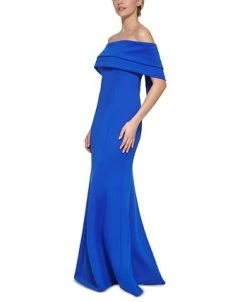 Vince Camuto Off-The-Shoulder Gown -Anne Klein Sales Store 20584683 fpx