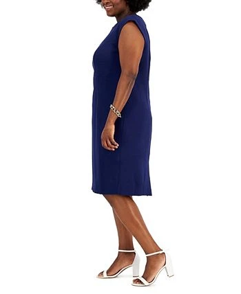 Kasper Plus Size Sleeveless Sheath Dress 6 Kasper Plus Size Sleeveless Sheath Dress - Image 6
