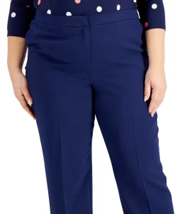 Kasper Plus Size Straight-Leg Pants -Anne Klein Sales Store 20597572 fpx