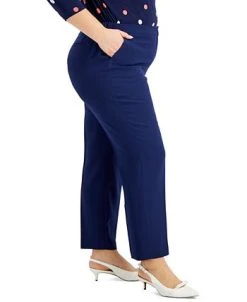 Kasper Plus Size Straight-Leg Pants -Anne Klein Sales Store 20597573 fpx