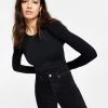 Bar III Odycon Long-Sleeve Cropped Top, Created For Macy's