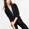 Bar III Women's Compression Shawl-Collar 3/4-Sleeve Blazer, Created For Macy's