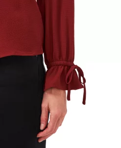 CeCe Tie-Cuff Blouse -Anne Klein Sales Store 20661430 fpx