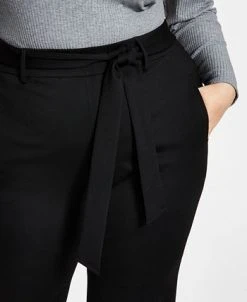 Bar III Plus Size Cropped Tie-Front Pants, Created For Macy's 15 Bar III Plus Size Cropped Tie-Front Pants, Created For Macy's -Anne Klein Sales Store 20722201 fpx