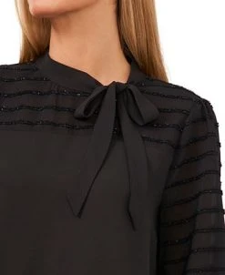 CeCe Otton Tie-Neck Top -Anne Klein Sales Store 20805620 fpx