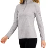 ID Ideology Women's Essentials Quarter-Zip Top, Created For Macy's