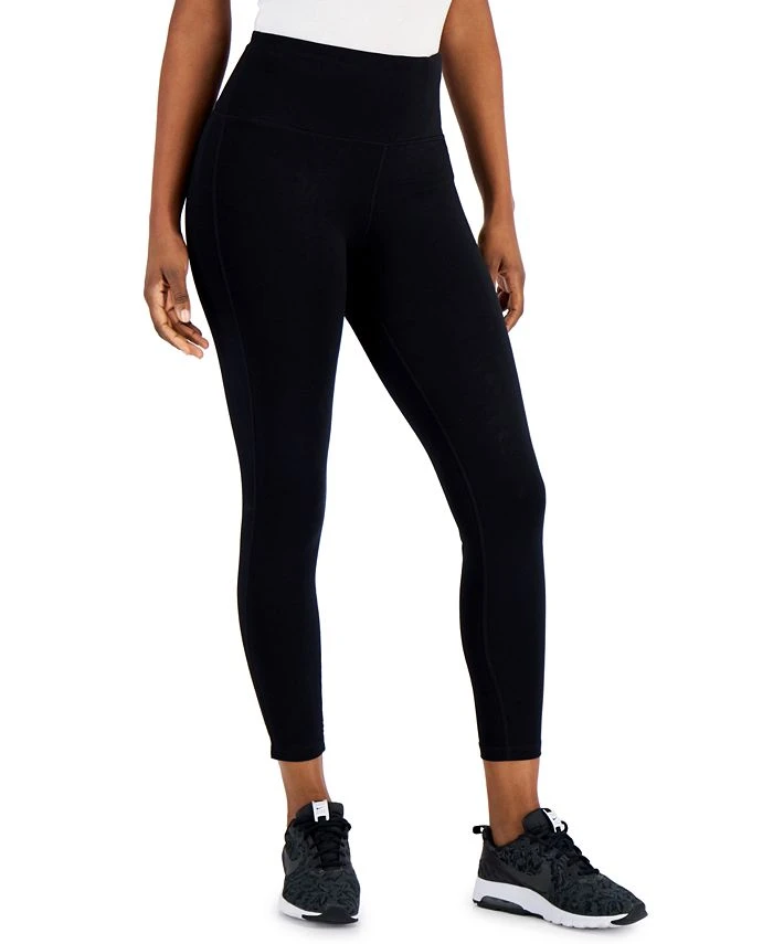 ID Ideology Women's Essentials 7/8 Leggings, Regular & Petite, Created For Macy's 1 ID Ideology Women's Essentials 7/8 Leggings, Regular & Petite, Created For Macy's