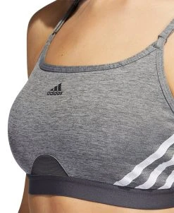 ADIDAS Women's Aeroreact 3-Stripes Low-Impact Sports Bra -Anne Klein Sales Store 20914777 fpx