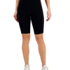 ID Ideology Womens 10 Compression Bike Shorts, Regular & Petite, Created For Macy's