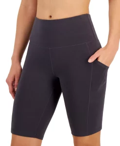 ID Ideology Womens 10 Compression Bike Shorts, Regular & Petite, Created For Macy's 6 ID Ideology Womens 10 Compression Bike Shorts, Regular & Petite, Created For Macy's -Anne Klein Sales Store 20954995 fpx
