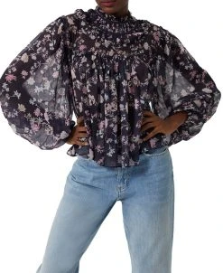 French Connection Kled Floral-Print Blouse