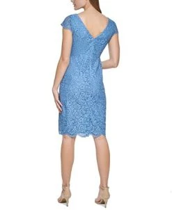 Vince Camuto Lace Cap-Sleeve Sheath Dress 6 Vince Camuto Lace Cap-Sleeve Sheath Dress -Anne Klein Sales Store 21078978 fpx