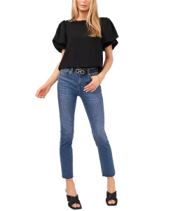 Vince Camuto Tulip-Sleeve Top -Anne Klein Sales Store 21086705 fpx