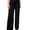 CeCe Pleated Wide-Leg Twill Pants