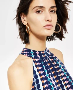 Bar III Women's High-Neck Shift Dress, Created For Macy's -Anne Klein Sales Store 21125111 fpx