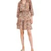 INC International Concepts Women's Paisley-Print Tiered Dress, Created For Macy's
