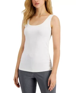 Alfani Scoop-Neck Basic Tank, Created For Macy's 11 Alfani Scoop-Neck Basic Tank, Created For Macy's -Anne Klein Sales Store 21206369 fpx