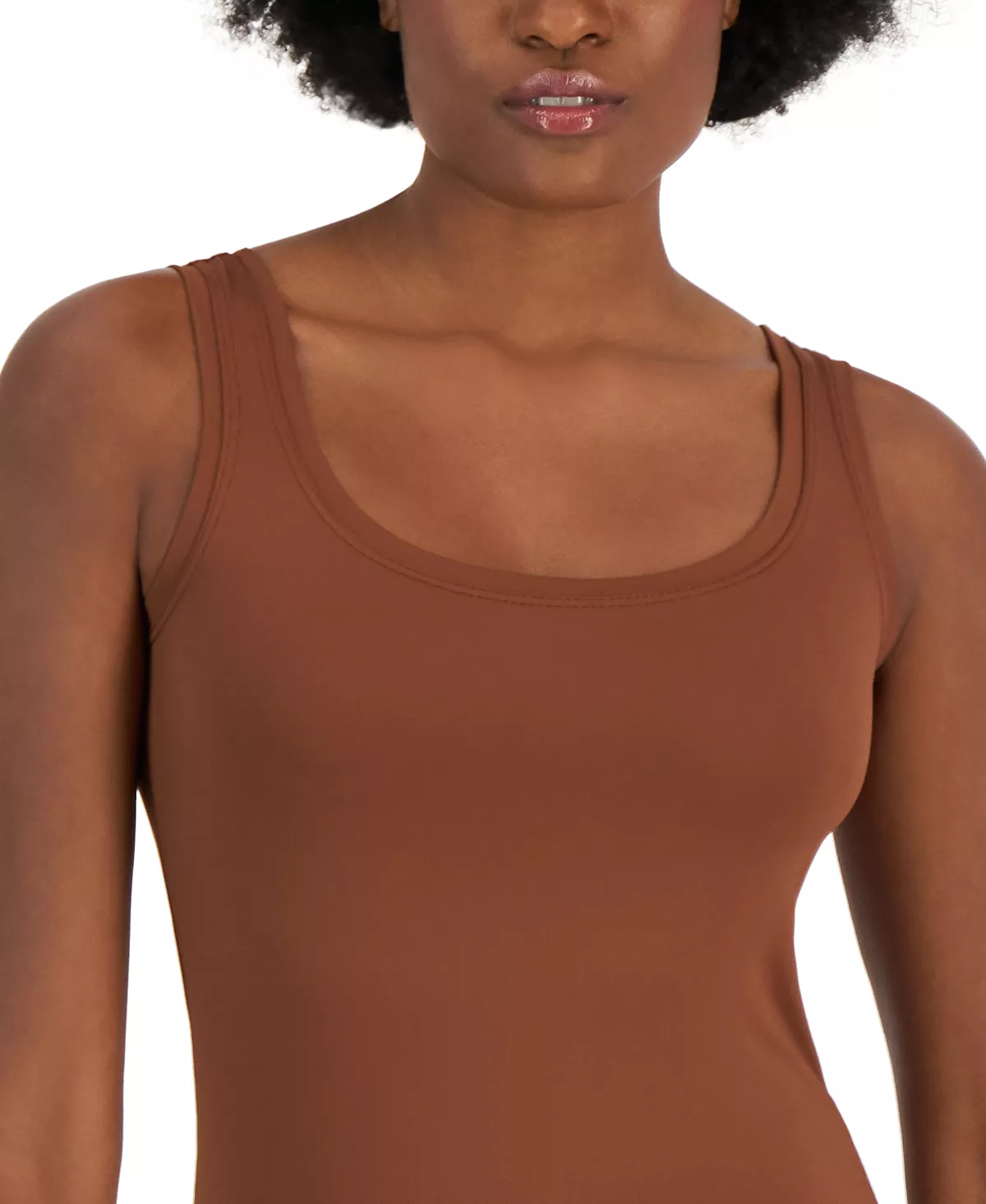 Alfani Scoop-Neck Basic Tank, Created For Macy's 6 Alfani Scoop-Neck Basic Tank, Created For Macy's - Image 6