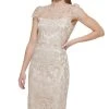 Vince Camuto Embroidered Sheath Dress