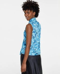 Bar III Women's Tie-Neck Sleeveless Top, Created For Macy's 5 Bar III Women's Tie-Neck Sleeveless Top, Created For Macy's -Anne Klein Sales Store 21272224 fpx