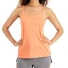 ID Ideology Women's Solid Strappy-Back Techy Knit Tank, Created For Macy's