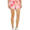 ID Ideology Women's Petal Tip Running Shorts, Created For Macy's