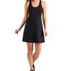 ID Ideology Women's Solid Performance Dress, Created For Macy's