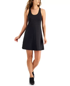 ID Ideology Women's Solid Performance Dress, Created For Macy's