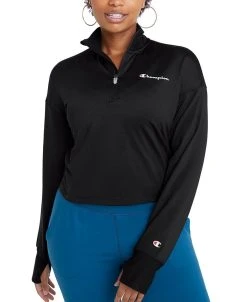 Champion Women's Soft Touch Quarter-Zip Top