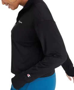 Champion Women's Soft Touch Quarter-Zip Top -Anne Klein Sales Store 21301196 fpx