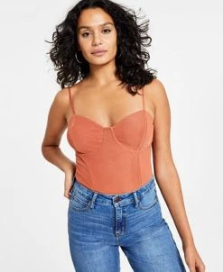 Bar III Women's Mesh Bodysuit, Created For Macy's -Anne Klein Sales Store 21336588 fpx