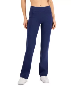 ID Ideology Women's Essentials Flared Pants, Created For Macy's -Anne Klein Sales Store 21336894 fpx
