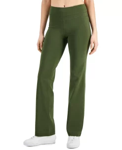 ID Ideology Women's Essentials Flared Pants, Created For Macy's