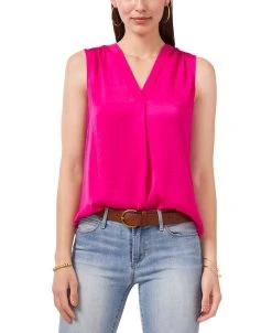 Vince Camuto Plus Size Sleeveless V-Neck Top