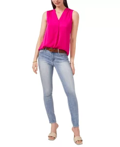 Vince Camuto Plus Size Sleeveless V-Neck Top 6 Vince Camuto Plus Size Sleeveless V-Neck Top -Anne Klein Sales Store 21370275 fpx