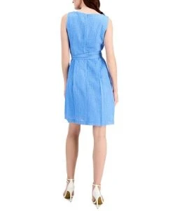 Anne Klein Women's Tie-Waist Fit & Flare Dress -Anne Klein Sales Store 21453591 fpx