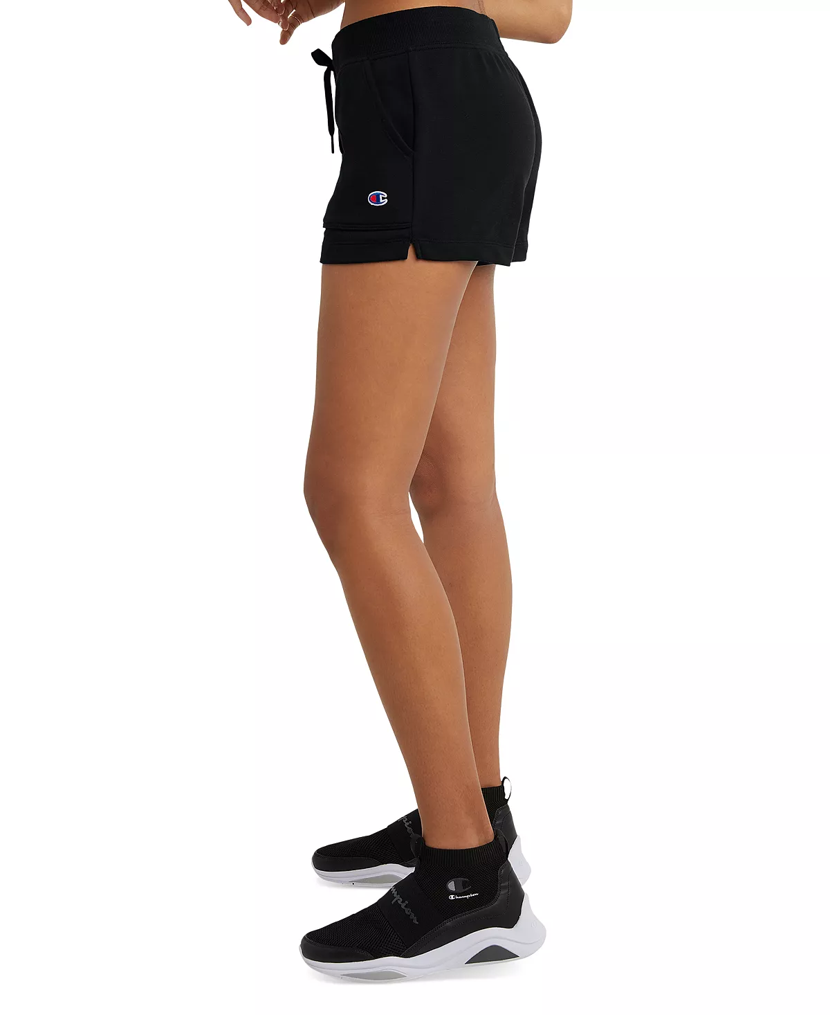 Champion Women's Campus French Terry Shorts 3 Champion Women's Campus French Terry Shorts - Image 3