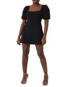 French Connection Women's Whisper Puff-Sleeve Sheath Dress -Anne Klein Sales Store 21539093 fpx
